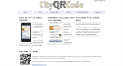 Desktop Screenshot of cityqrcode.com